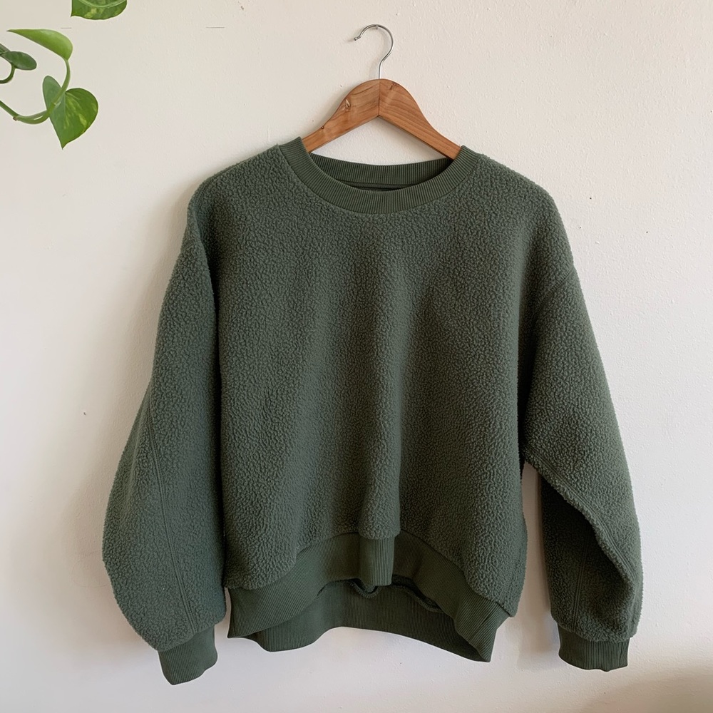 Everlane ReNew Fleece Oversized Sweatshirt